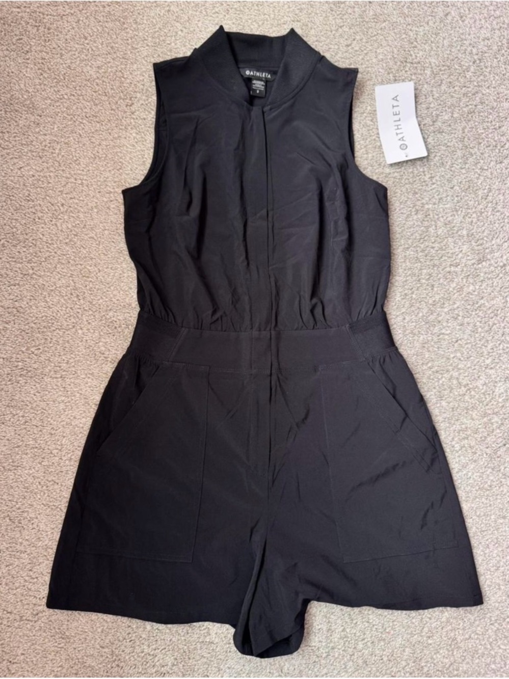 Athleta Black Brooklyn Romper